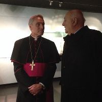Monza, visita di mons. G&auml;nswein al Duomo e al Museo e Tesoro 