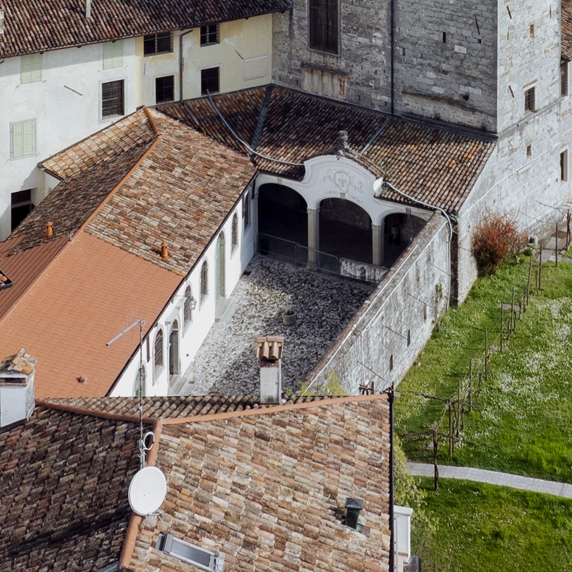 Complesso della Gastaldaga con il Tempietto longobardo - WHL UNESCO -